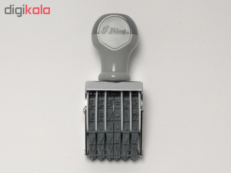 مهر شماره زن شاینی مدل N-36