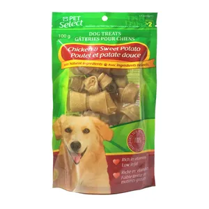 تشویقی سگ پت سلکت کد 74015 وزن 100 گرم