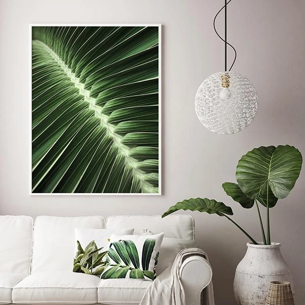 تابلو سالی وود طرح برگ نخل کد T130111