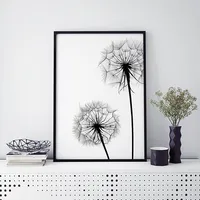 تابلو سالی وود طرح عشق قاصدک ها کد T130119