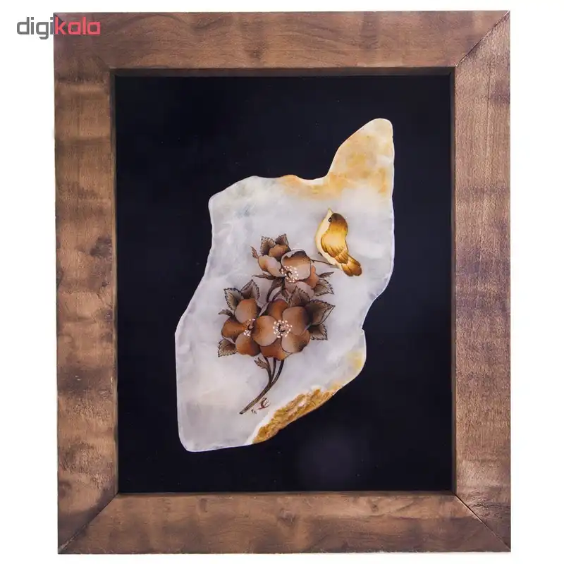 تابلو مدل گل و مرغ کد 2024