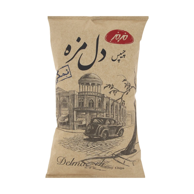 چیپس نمکی مزمز - 180گرم