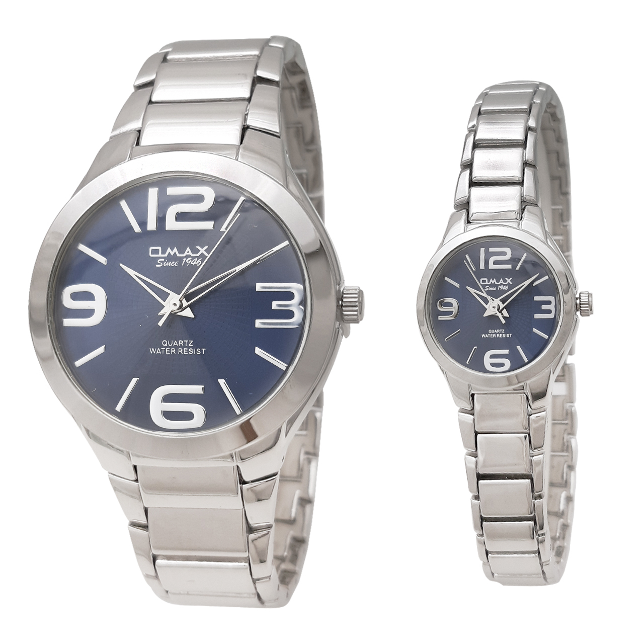 ست ساعت مچی عقربه ای زنانه و مردانه اوماکس کد 00hbk646ph