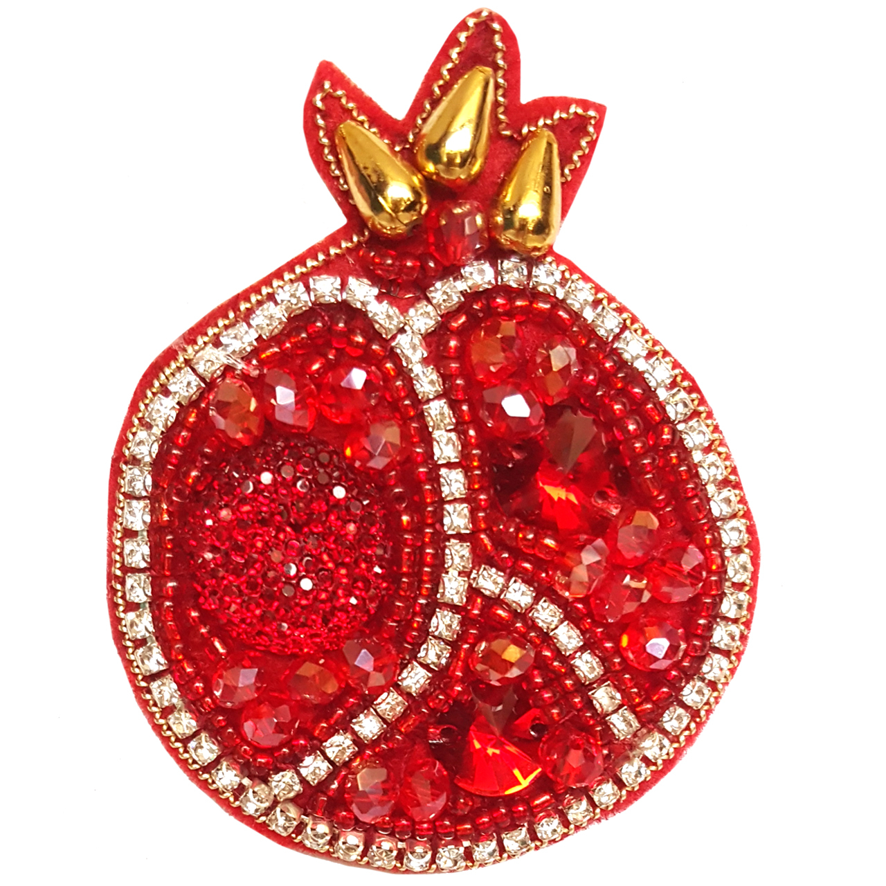 سنجاق سینه مدل انار کد 989