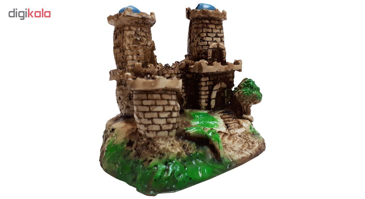 قلعه تزیینی آکواریوم کد 3D