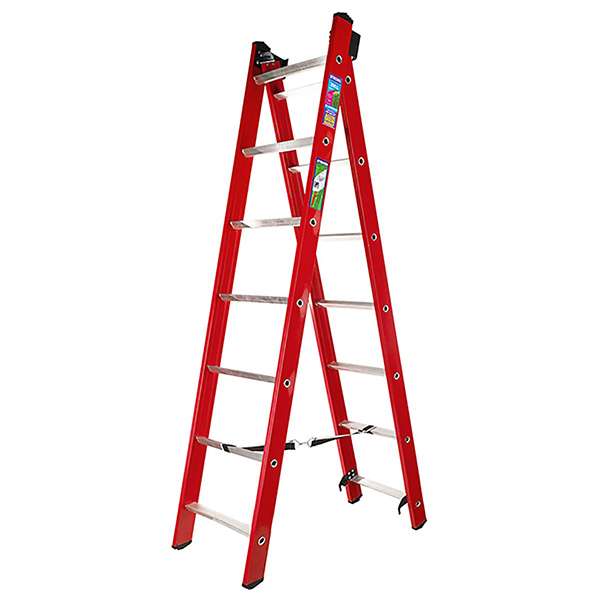 نردبان 14 پله آلومینیوم صنعت کد 714