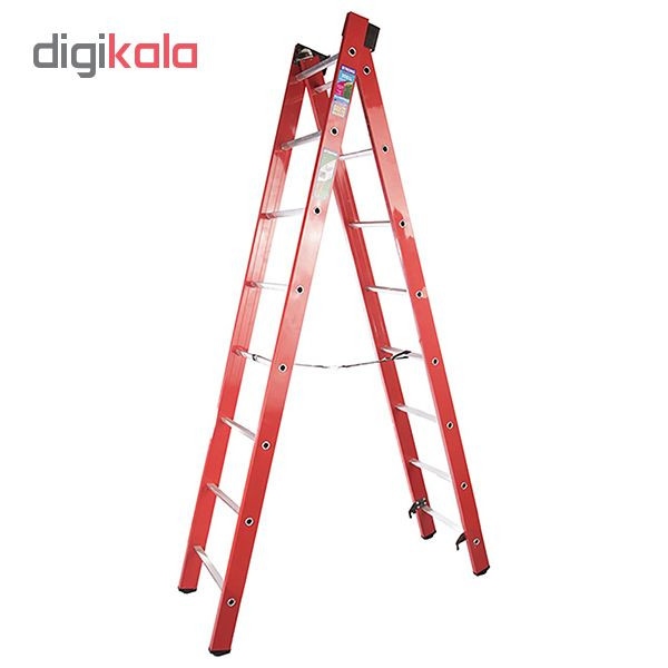 نردبان 16 پله آلومینیوم صنعت کد 716 نردبان 16 پله آلومینیوم صنعت کد 716