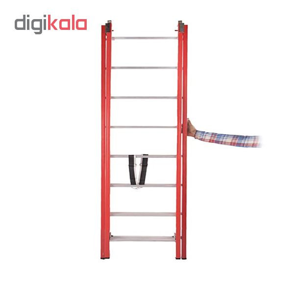 نردبان 16 پله آلومینیوم صنعت کد 716 نردبان 16 پله آلومینیوم صنعت کد 716