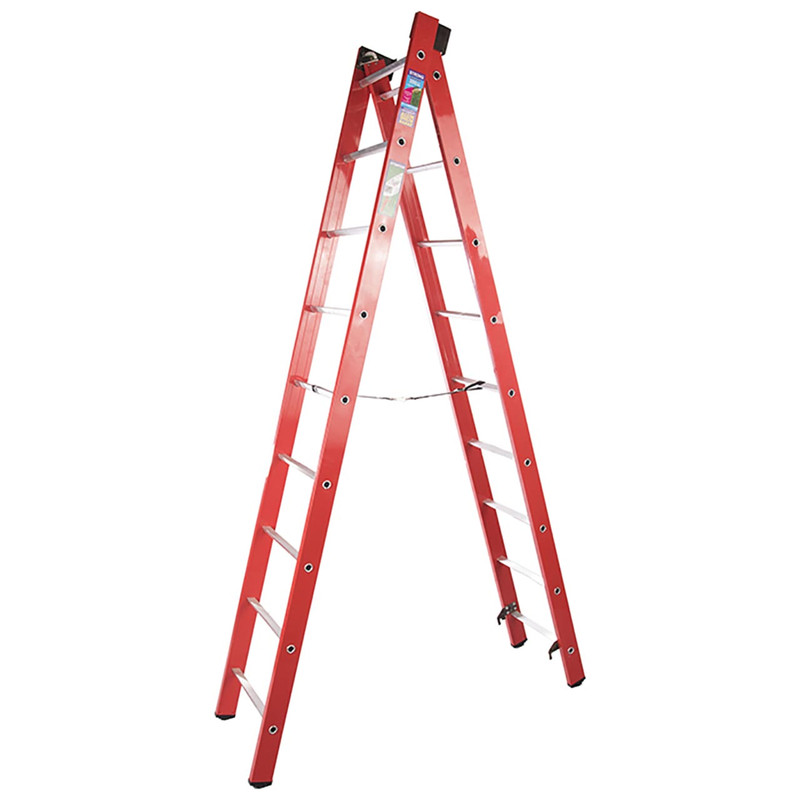 نردبان 18 پله آلومینیوم صنعت کد 718