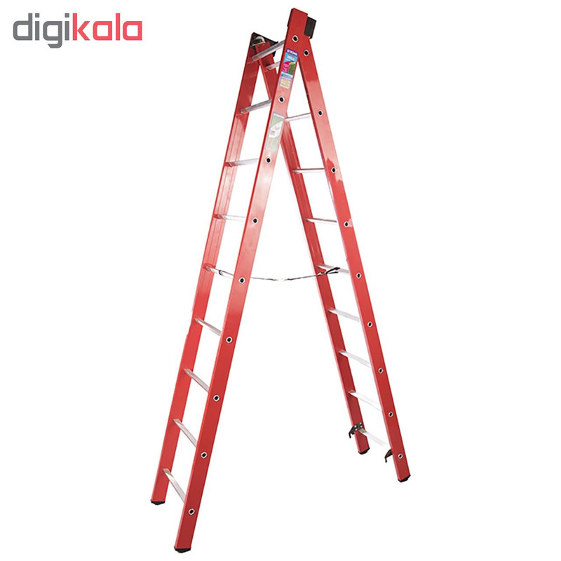 نردبان 18 پله آلومینیوم صنعت کد 718