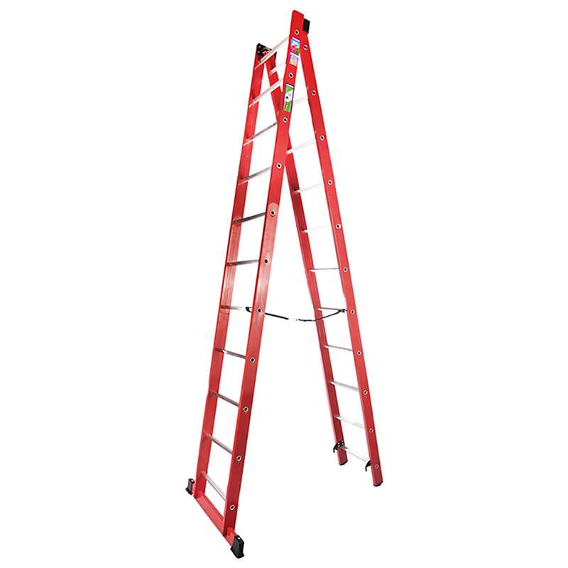 نردبان 23 پله آلومینیوم صنعت کد 723