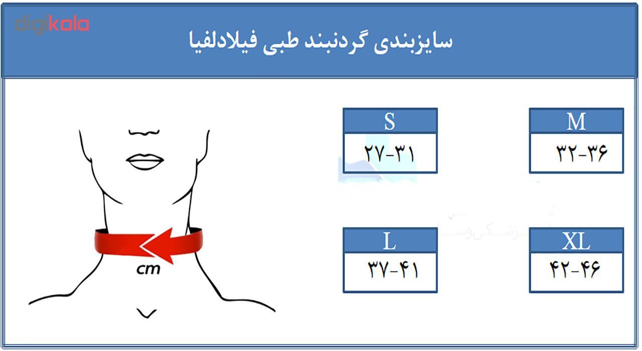 گردن بند طبی نوید کد 145 مدل فیلادلفیا -  - 4