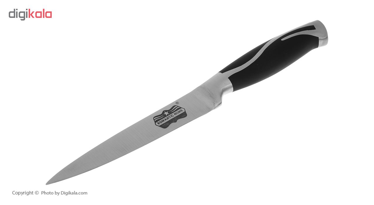 سرویس چاقو آشپزخانه 9 پارچه رومانتیک هوم مدل SH-01