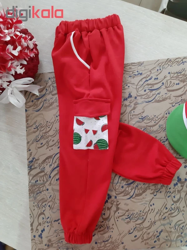 عکس شماره 3 : ست ۳ تکه لباس مدل یلدا کد ۱۱۴۲