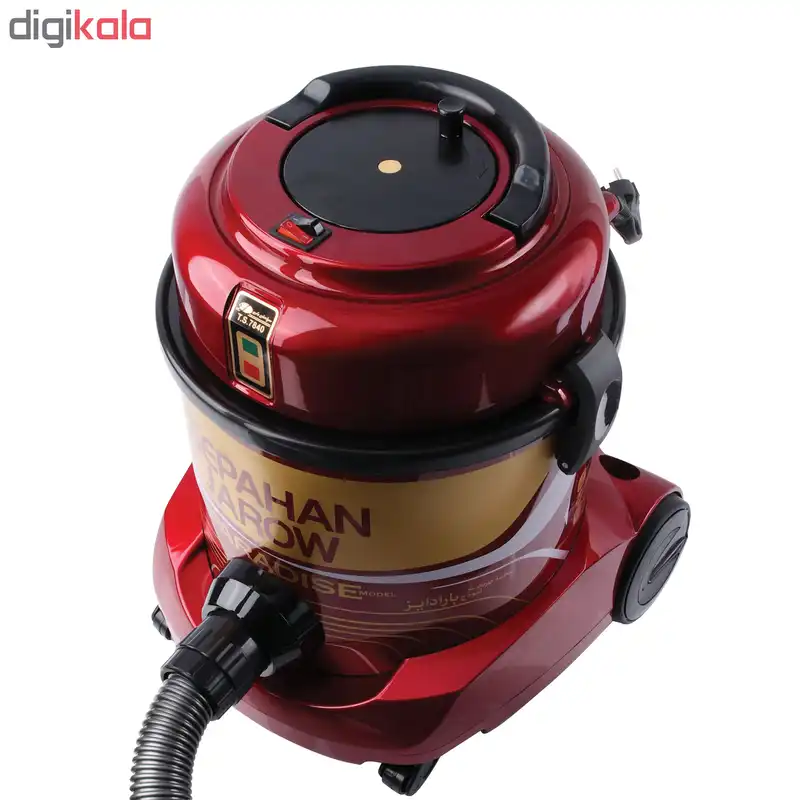 جاروبرقی سطلی سپاهان جارو مدل پارادایز