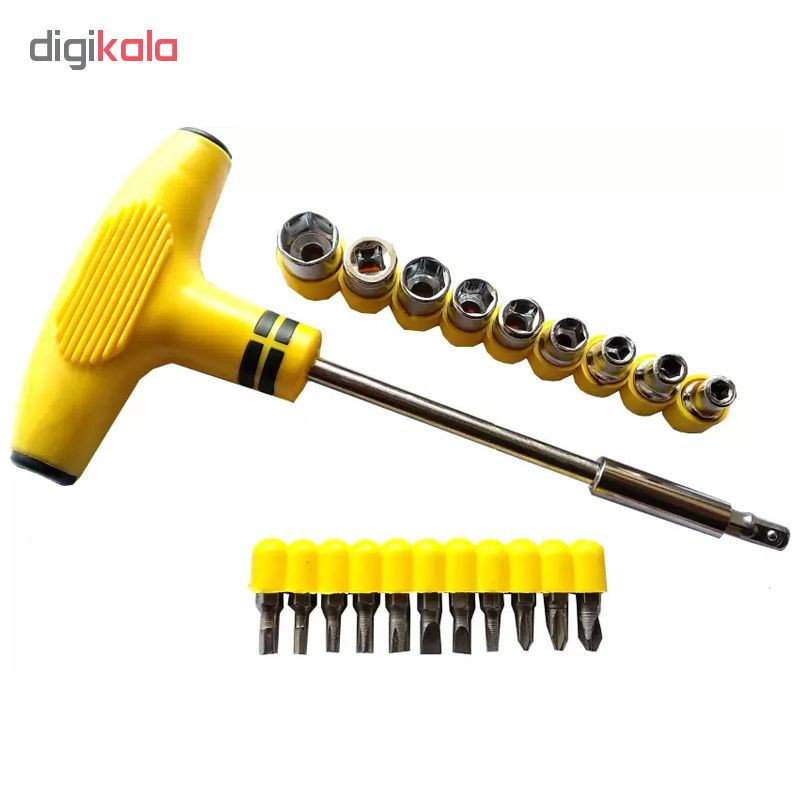 مجموعه 24 عددی آچار بکس جیالونگ مدل 33005 مجموعه 24 عددی آچار بکس جیالونگ مدل 33005