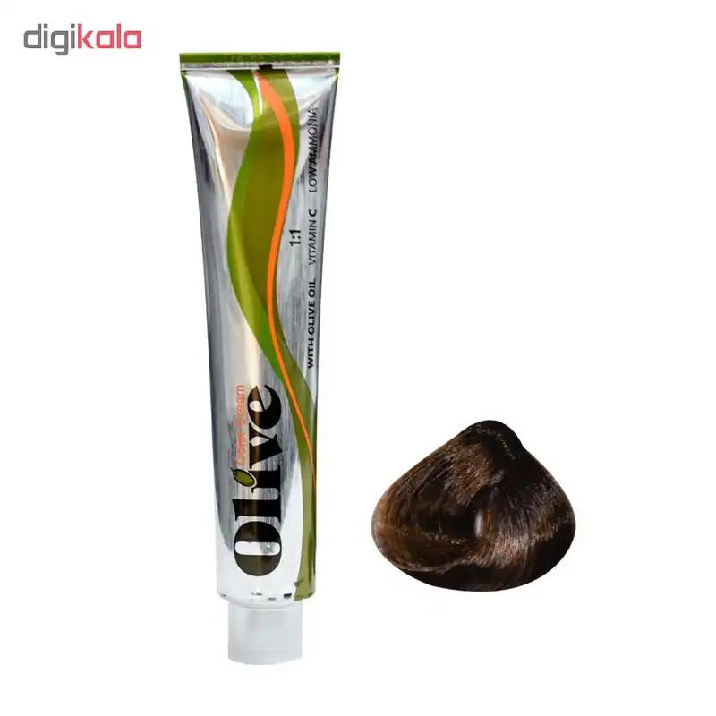 رنگ مو الیو شماره 6 حجم 100 میلی لیتر رنگ بلوند تیره