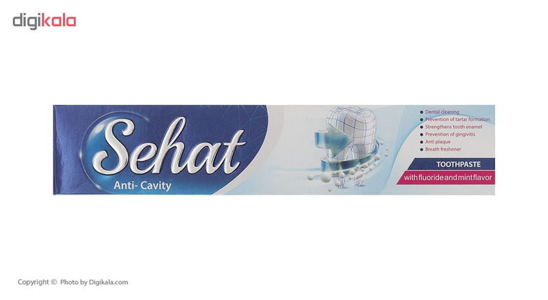 خمیر دندان صحت مدل Anti Cavity مقدار 70 گرم خمیر دندان صحت مدل Anti Cavity مقدار 70 گرم