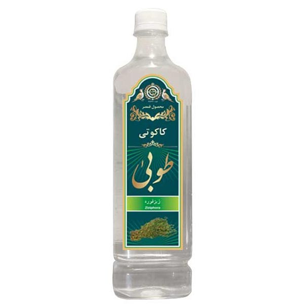 عرق کاکوتی گلاب طوبی حجم 1 لیتر