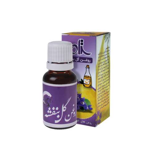روغن بدن ایران گیاه مدل گل بنفشه حجم 20 میلی لیتر