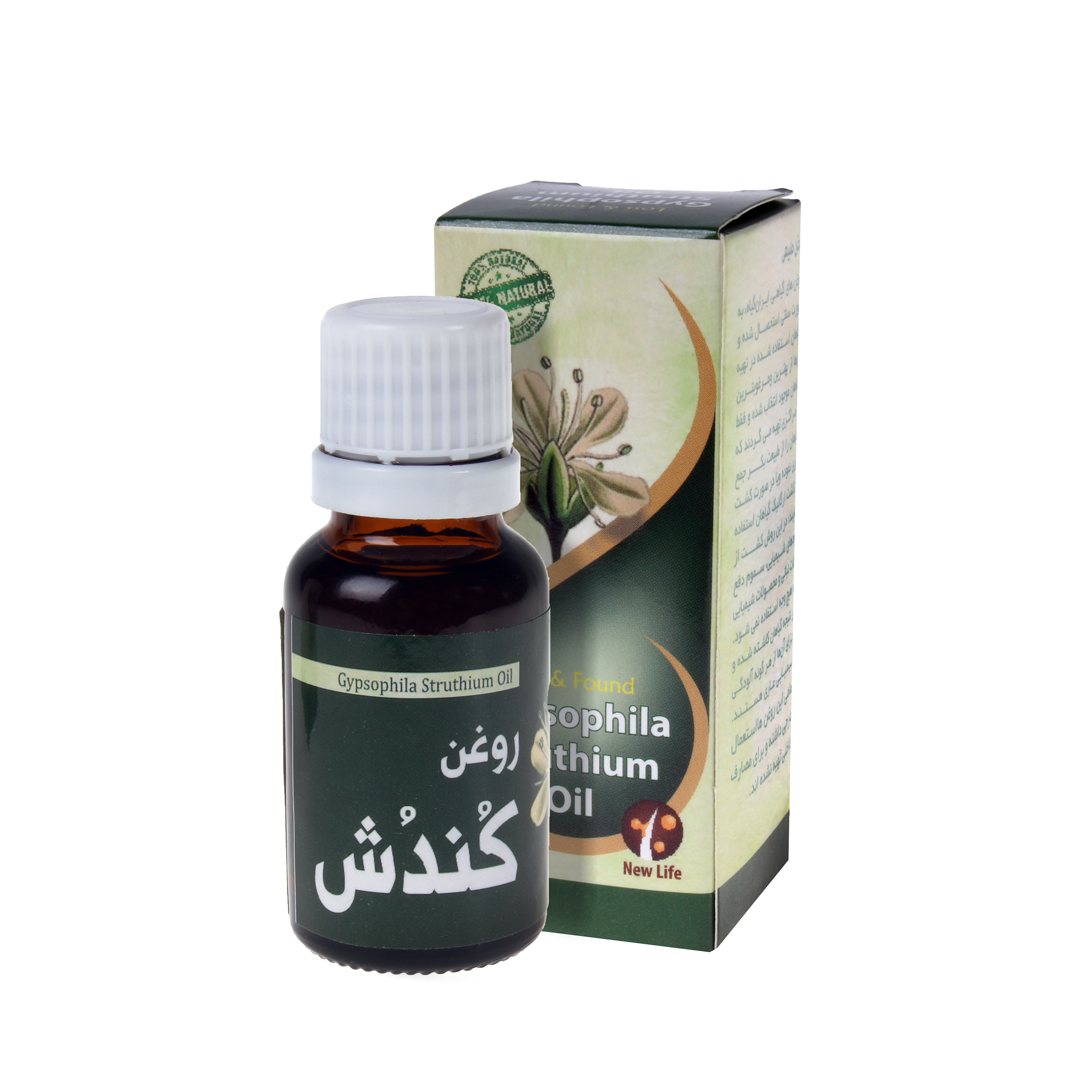 روغن بدن و مو ایران گیاه مدل کندش حجم 20 میلی لیتر