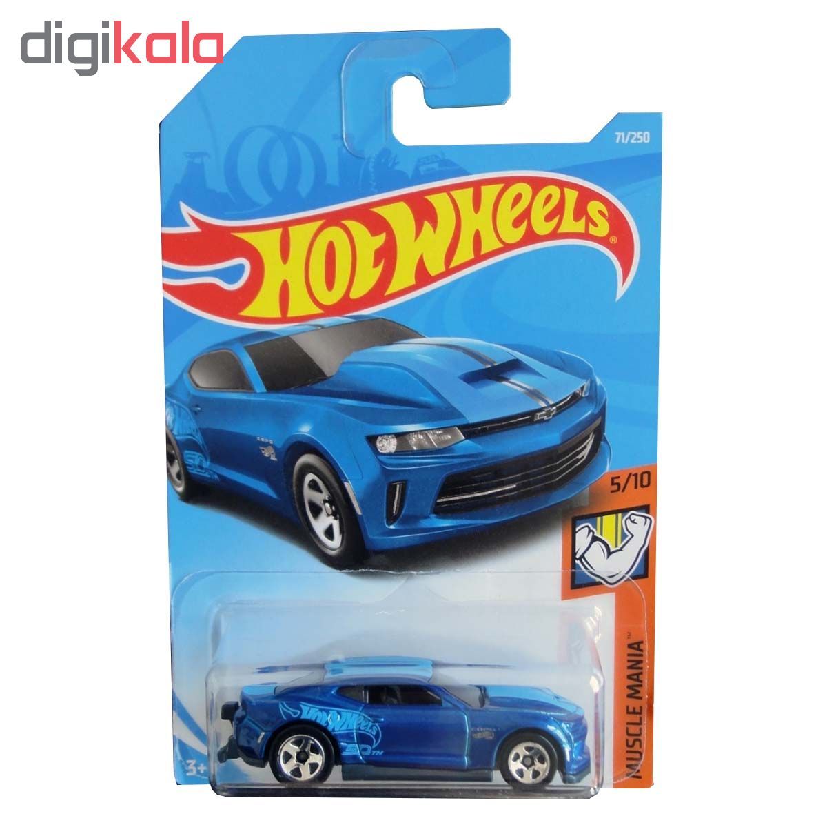 ماشین بازی هات ویلز مدل MUSCLE MANIA کد 18COPO CAMARO main 1 4