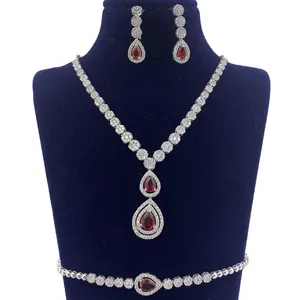 نیم ست نقره زنانه کد  ARAZ-264