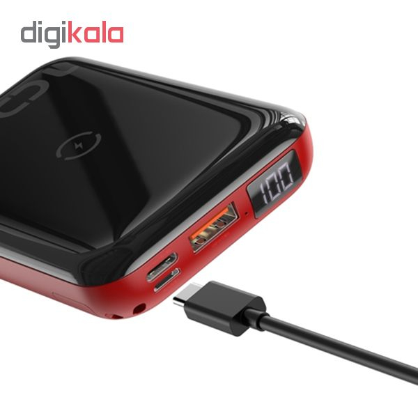شارژر همراه بی سیم  باسئوس مدل Mini S Bracket ظرفیت 10000 میلی آمپرساعت