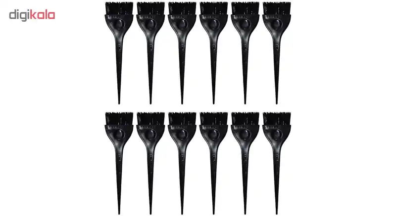 برس رنگ مو کد A01 بسته 12 عددی