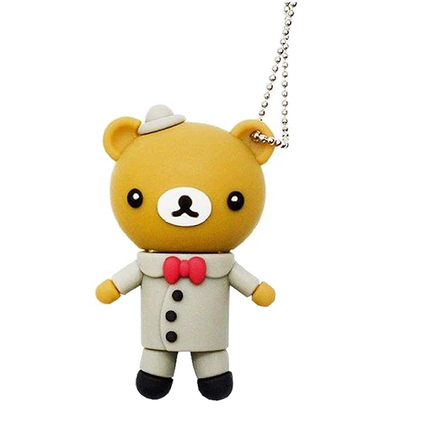 فلش مموری طرح خرس داماد مدل Ul-Be01 ظرفیت 64گیگابایت