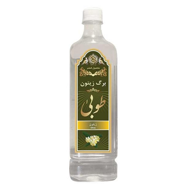 عرق برگ زیتون گلاب طوبی حجم 1 لیتر