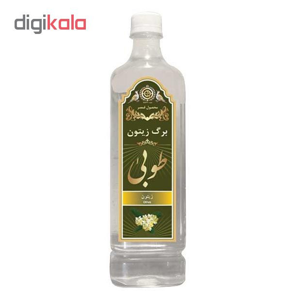 عرق برگ زیتون گلاب طوبی حجم 1 لیتر