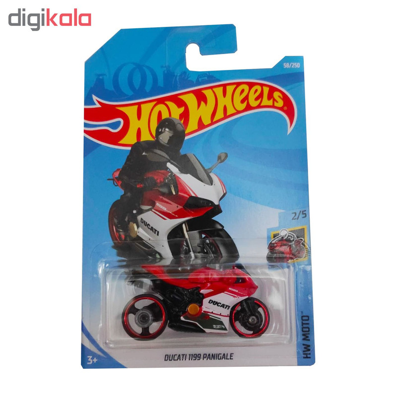 موتور بازی هات ویلز مدل HW MOTO کد DUCATI1199
