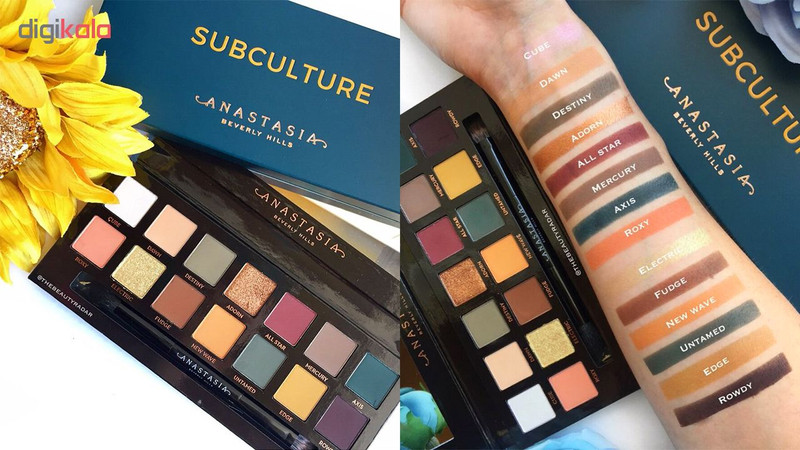 پالت سایه چشم آناستازیا مدل Subculture شماره 04 پالت سایه چشم آناستازیا مدل Subculture شماره 04