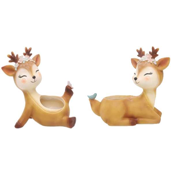 گلدان طرح آهو کد ck204 مجموعه 2 عددی گلدان طرح آهو کد ck204 مجموعه 2 عددی