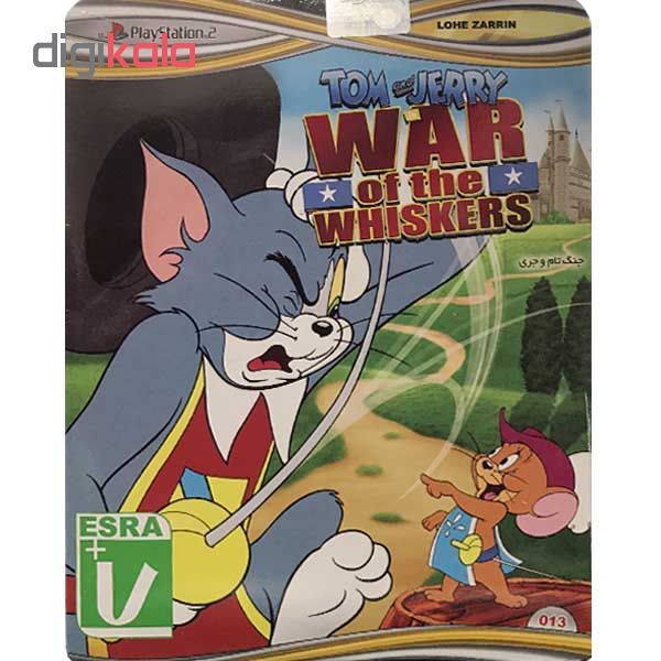 بازی Tom & Jerry War Of The Whiskers مخصوص PS2 نشر لوح زرین