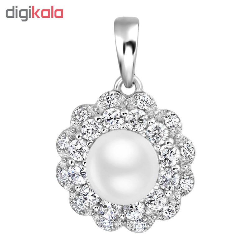 آویز گردنبند نقره زنانه اقلیمه کد VN426