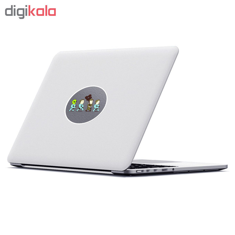 استیکر لپ تاپ ماسا دیزاین طرح آدم فضایی مدل STK276