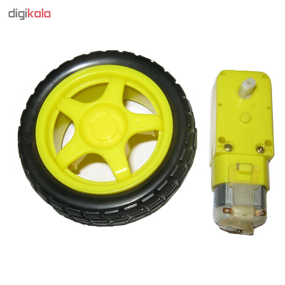 موتور گیربکس و چرخ مدل spidy کد 48