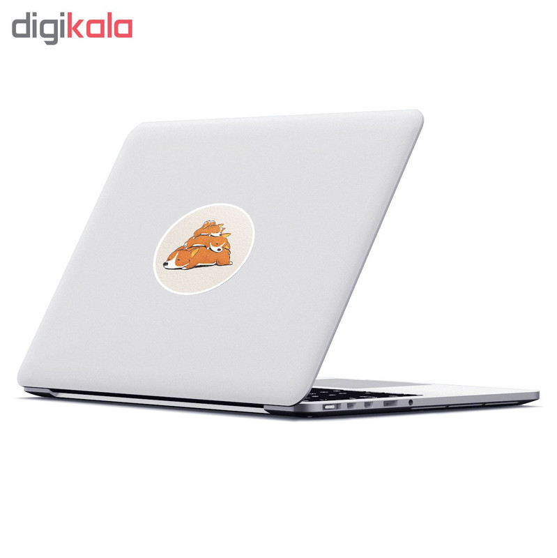 استیکر لپ تاپ ماسا دیزاین طرح سگ مدل STK282