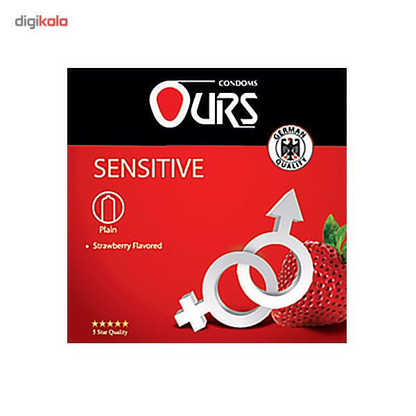 کاندوم اورز مدل Sensitive بسته 3 عددی