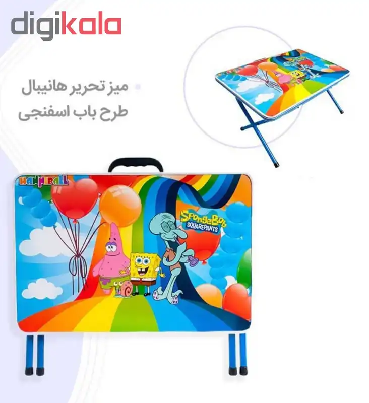 میز تحریر هانیبال طرح باب اسفنجی مدل 1