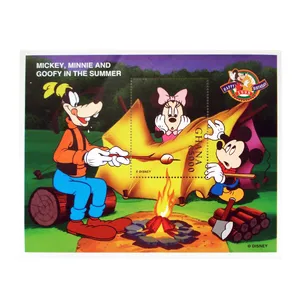 تمبر یادگاری مدل MICKEY IN SUMMER  کد 850