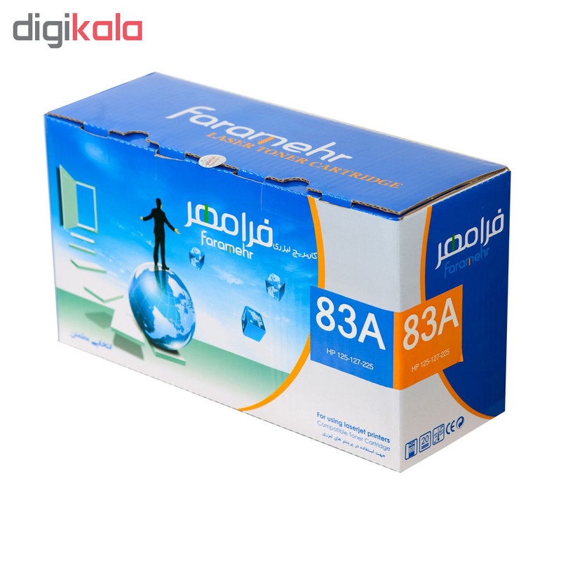 تونر مشکی فرامهر مدل 83A