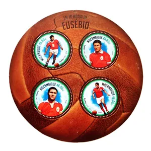 تمبر یادگاری مدل EUSEBIO کد 765 مجموعه 4 عددی