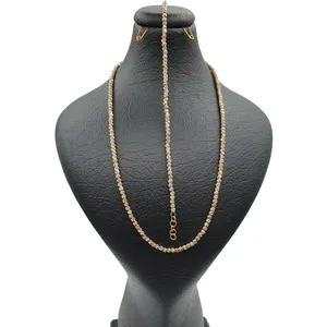 نیم ست طلا 18 عیار زنانه آزوریت کد FL00071