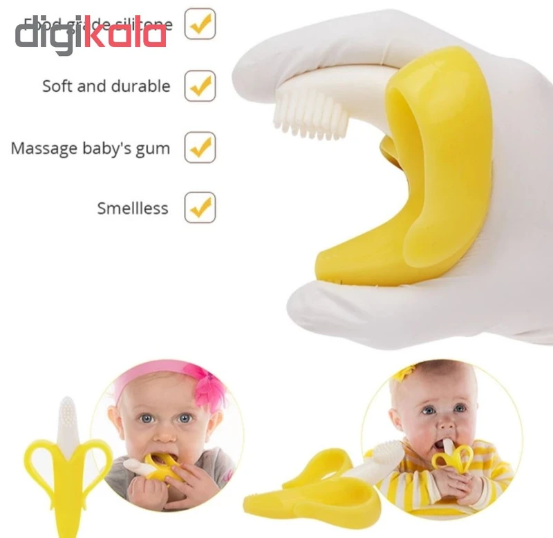 عکس شماره 3 : دندان گیر طرح مسواک موزی