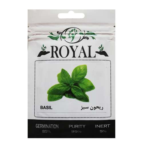 بذر ریحان سبز رویال مدل BZR-31