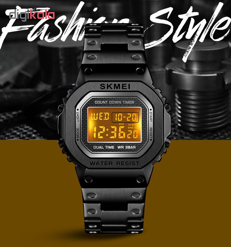 ساعت مچی دیجیتال مردانه اسکمی مدل 1456M             قیمت