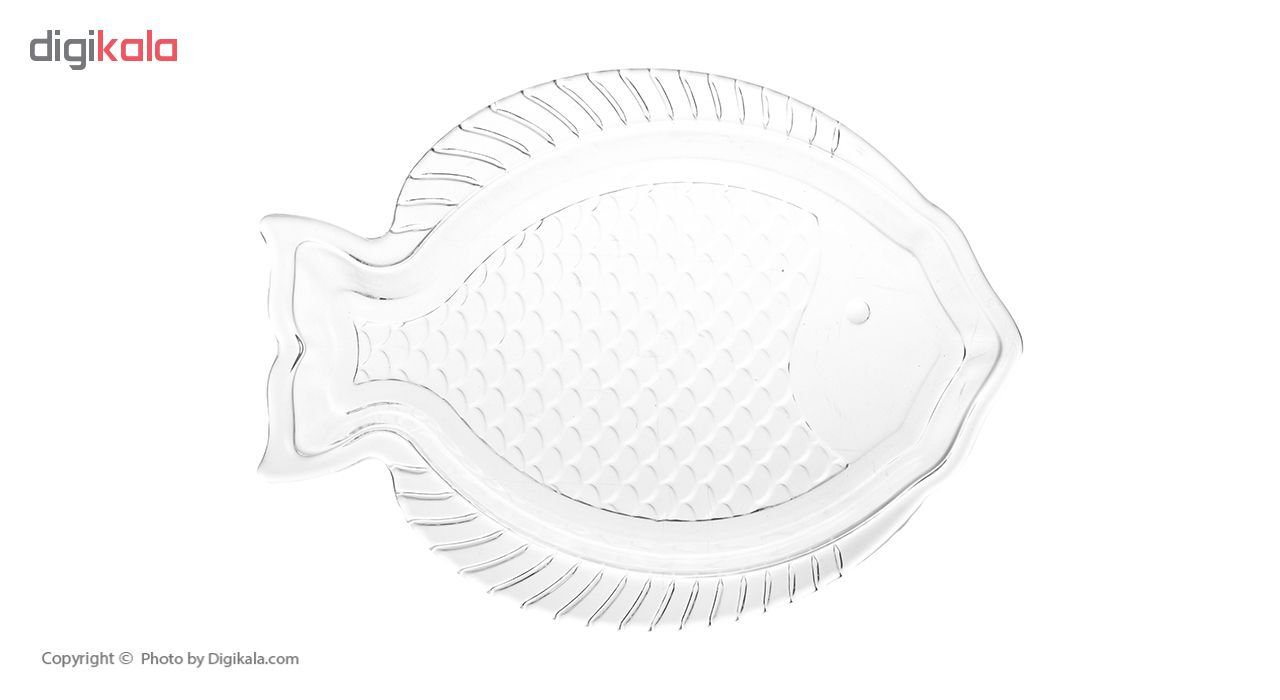 مجموعه ظروف هفت سین 7 پارچه نوری تازه طرح ماهی مدل 642102W